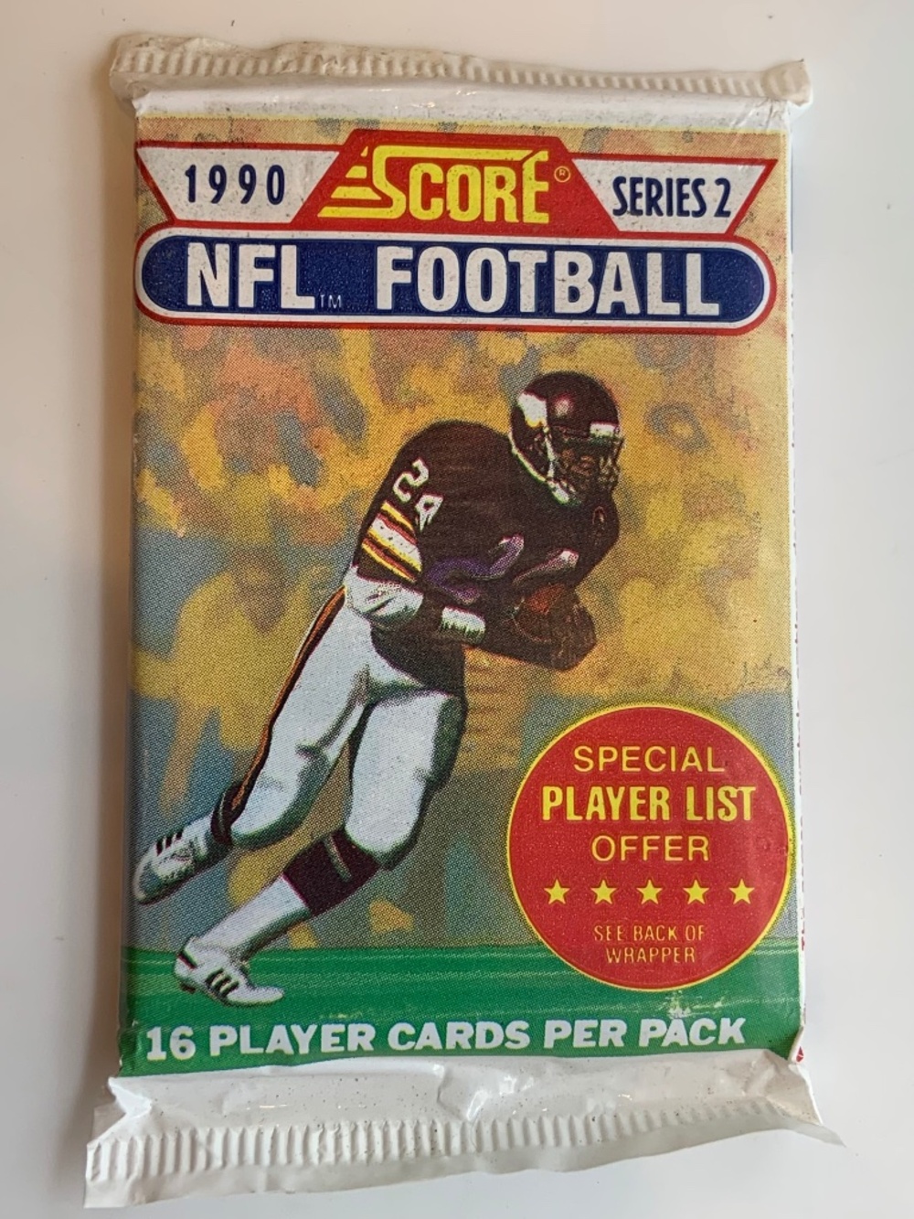 VTG 1990 Score NFL Football Series 2 Player Cards Pack Sealed